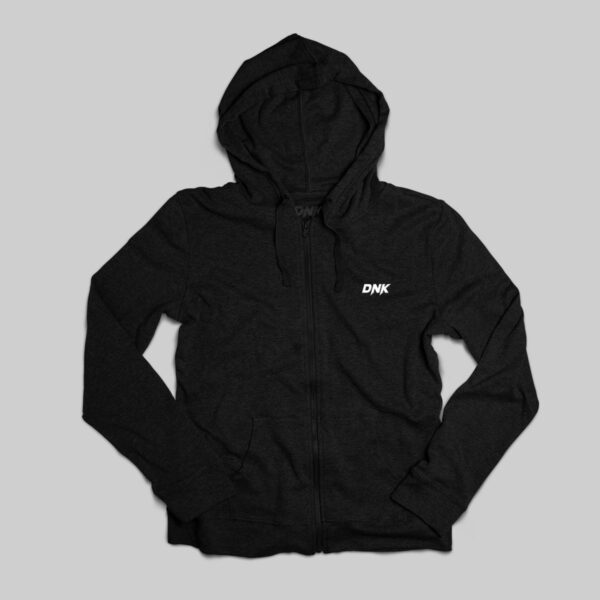 black hoodie